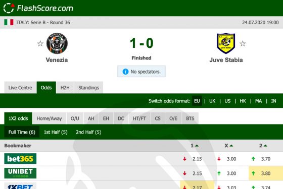 Venezia – Juve Stabia