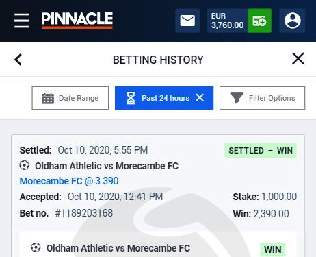 Oldham – Morecambe