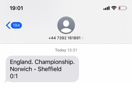 Norwich — Sheffield